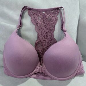 Victoria's Secret Body by Victoria Racer Back Bra Front close 36C